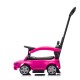 Ride on car with handle MERCEDES BENZ C-CLASS pink Ride on car with handle MERCEDES BENZ C-CLASS pink