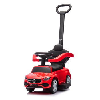Ride on car with handle MERCEDES BENZ C-CLASS red