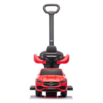 Ride on car with handle MERCEDES BENZ C-CLASS red