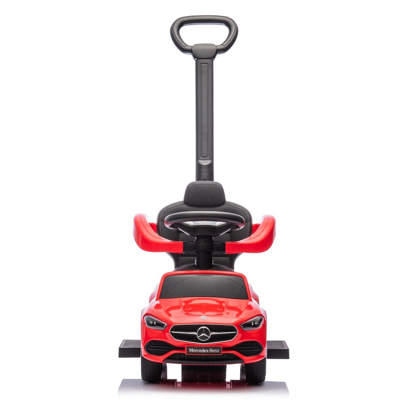 Ride on car with handle MERCEDES BENZ C-CLASS red