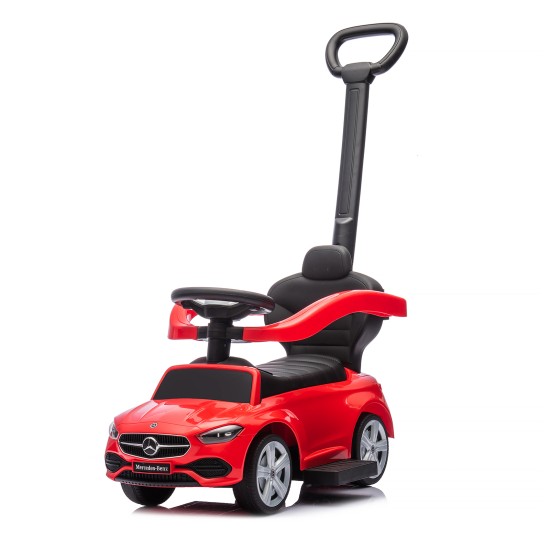 Ride on car with handle MERCEDES BENZ C-CLASS red