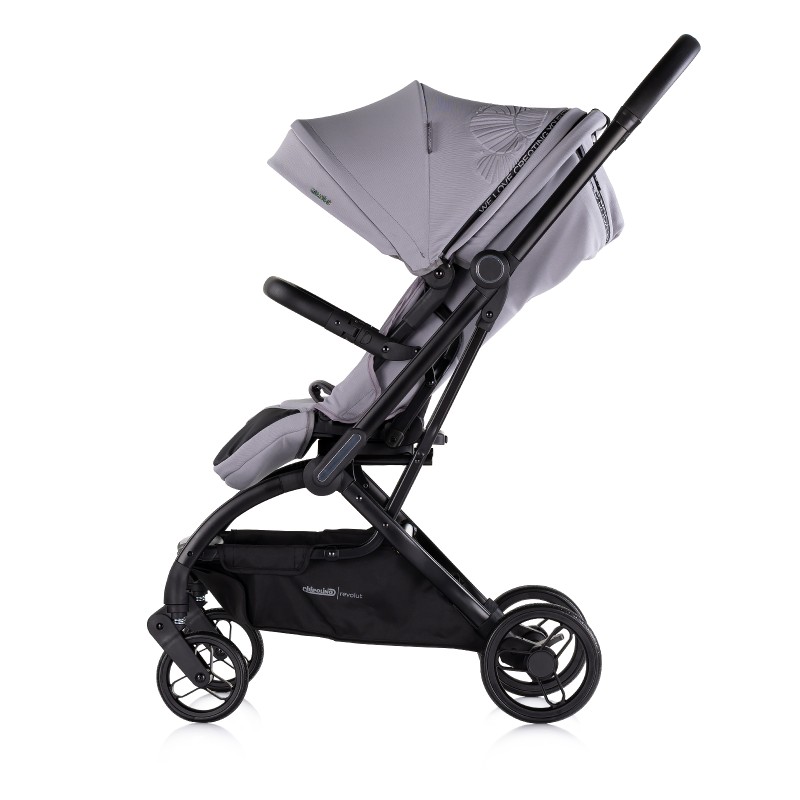 Baby stroller 360 seat rotation REVOLUT cloud grey