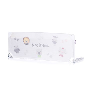 Bed guard ANIMALS white