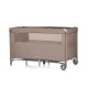 Foldable travel cot with drop side Relax tiramisu linen Foldable travel cot with drop side Relax tiramisu linen