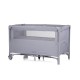 Foldable travel cot with drop side Relax cloud linen Foldable travel cot with drop side Relax cloud linen
