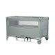 Foldable travel cot with drop side Relax basil linen