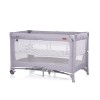 Foldable travel cot with drop side and one hand fold Glory cloud