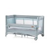 Foldable travel cot with drop side and one hand fold Glory basil