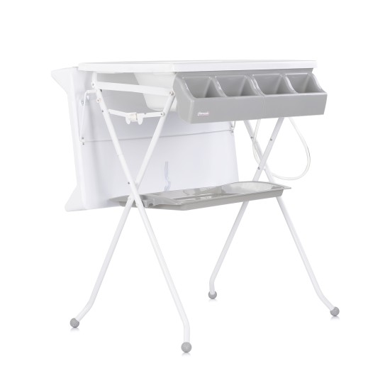 Bath tub with bath stand and chanigng pad Aqua  Giraffe