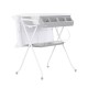 Bath tub with bath stand and chanigng pad Aqua  Giraffe