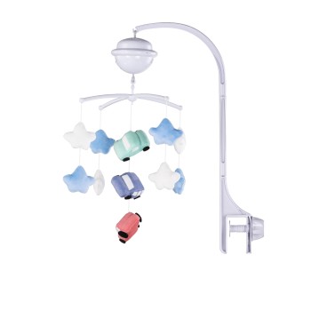 Musical mobile for bed with projector "Cars"