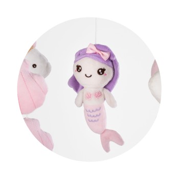 Musical mobile for bed with projector "Mermaid"