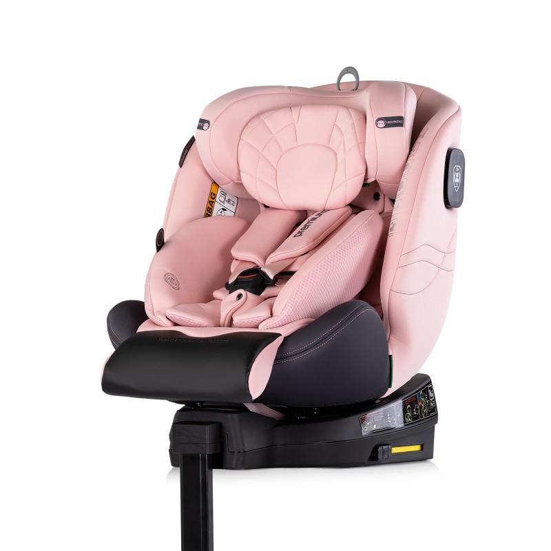 Κάθισμα Αυτοκινήτου - I-SIZE 40-150 cm ISOFIX 360 "PREMIUM" pink marshmallow