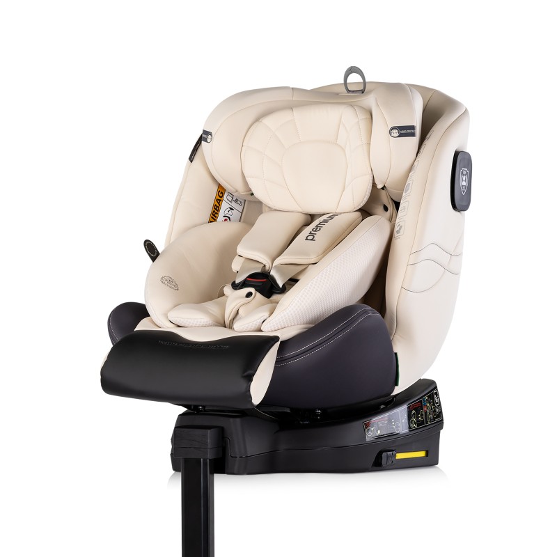 Κάθισμα Αυτοκινήτου - I-SIZE 40-150 cm ISOFIX 360 "PREMIUM" biscotta