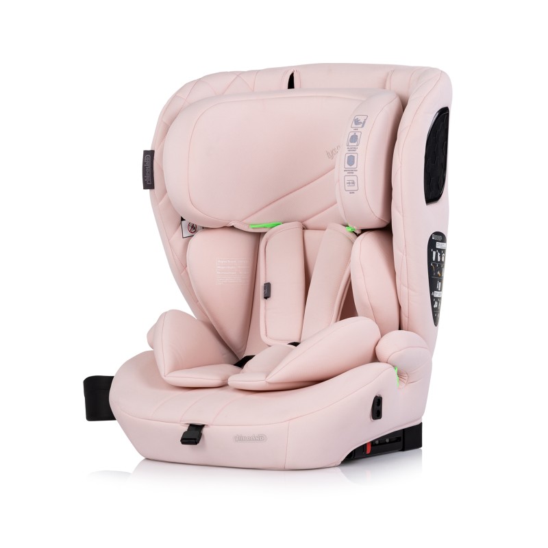 Car seat I-SIZE 76-150 cm ISOFIX TYCOON ISOpink marshmallow