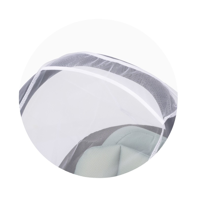 Mosquito net for car seat white