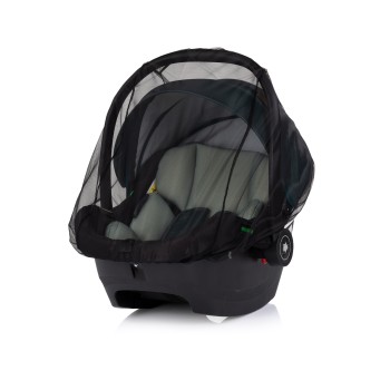Mosquito net for car seat black