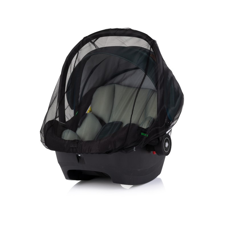 Mosquito net for car seat black