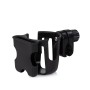 Universal 2 in 1 telephone/cup/bottle holder for baby stroller black
