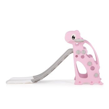 Kid's slide 116 cm. DINO pink