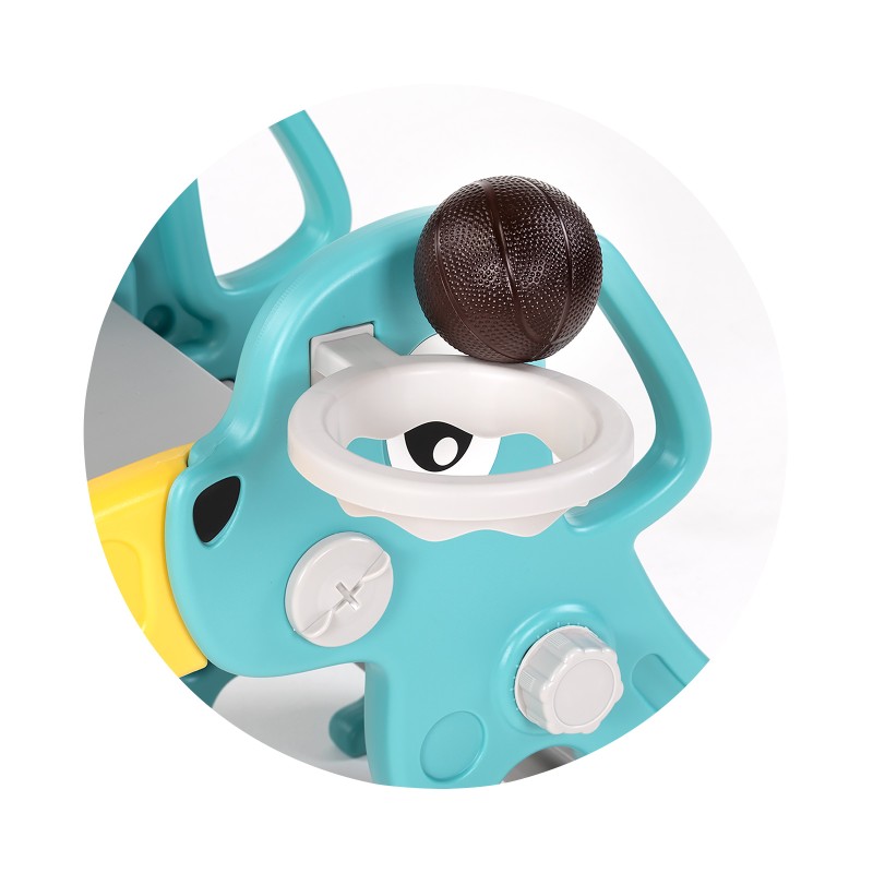 Kids slide 116 cm. DOG green