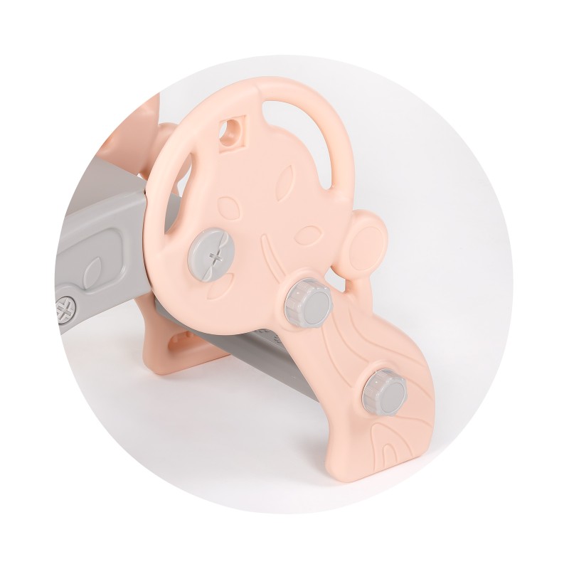 Kids slide 116 cm. Tree pink