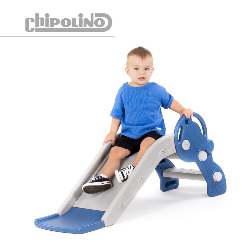Kids slide 116 cm. Tree blue
