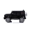 Battery operated SUV Mercedes AMG G63 black, EVA wheels, leather seat