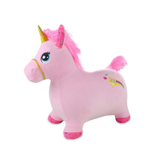 Children’s hopping toy with sound pink Children’s hopping toy with sound pink