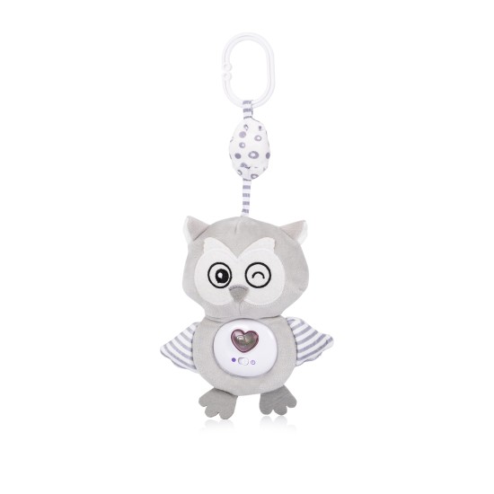 Plush toy for stroller and bed "Owl" Plush toy for stroller and bed "Owl"