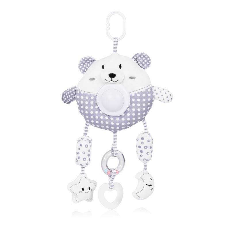 Plush toy for stroller and bed Big bear