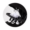 Plush toy for stroller and bed Big kitty