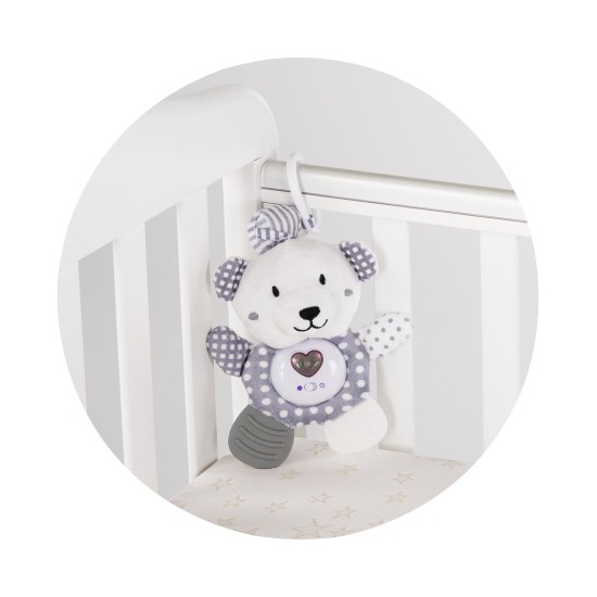 Plush toy for stroller and bed "Teddy Bear" Plush toy for stroller and bed "Teddy Bear"