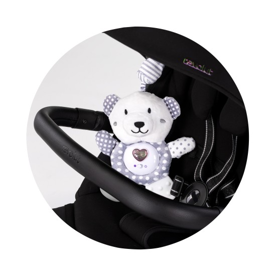 Plush toy for stroller and bed "Teddy Bear" Plush toy for stroller and bed "Teddy Bear"