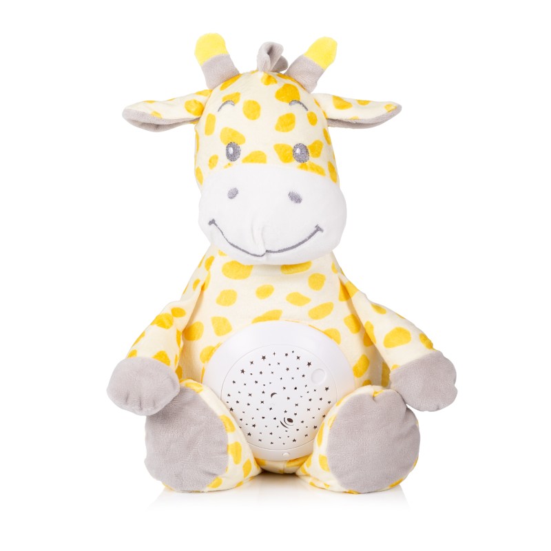 Plush toy with projector and music Giraffe