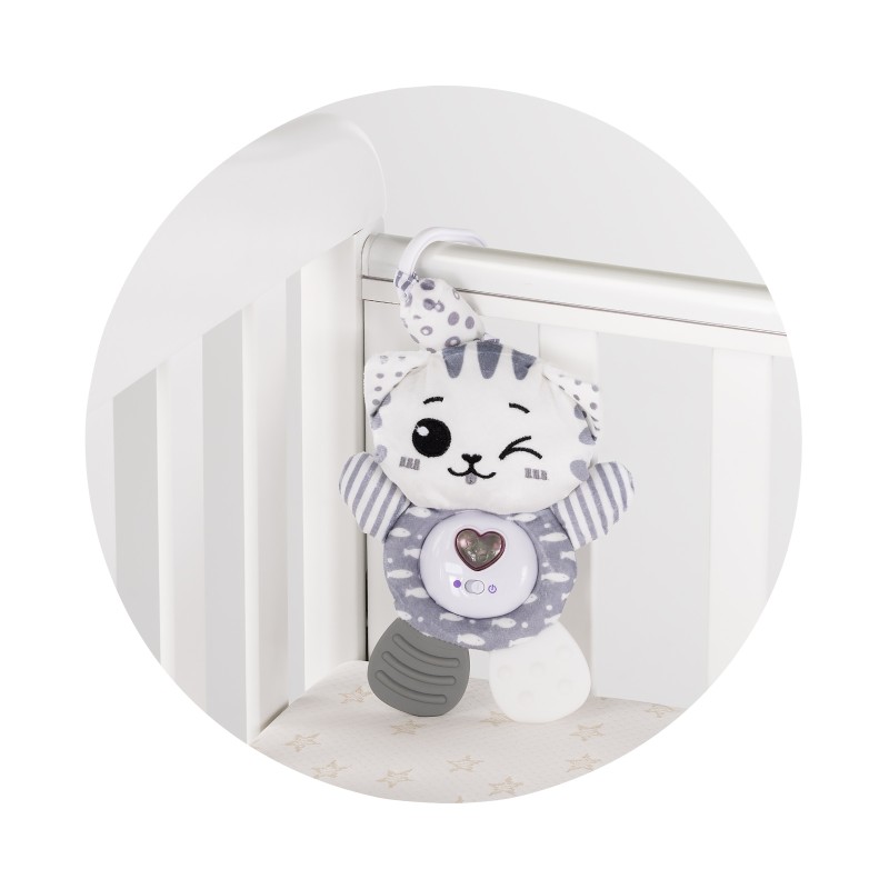 Plush toy for stroller and bed Kitten