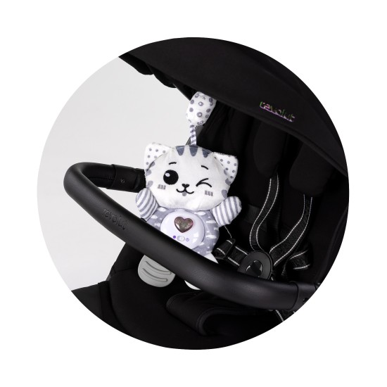 Plush toy for stroller and bed "Kitten"