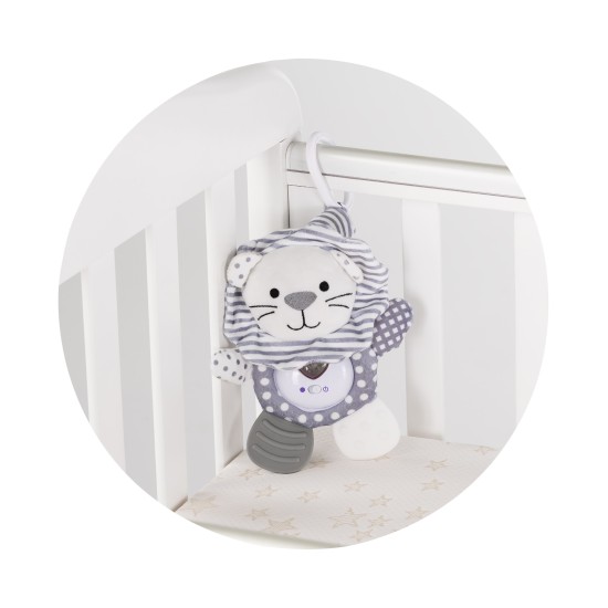 Plush toy for stroller and bed "Lion"
