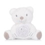 Plush toy with projector and music "Bear" white