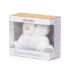 Plush toy with projector and music Bear white