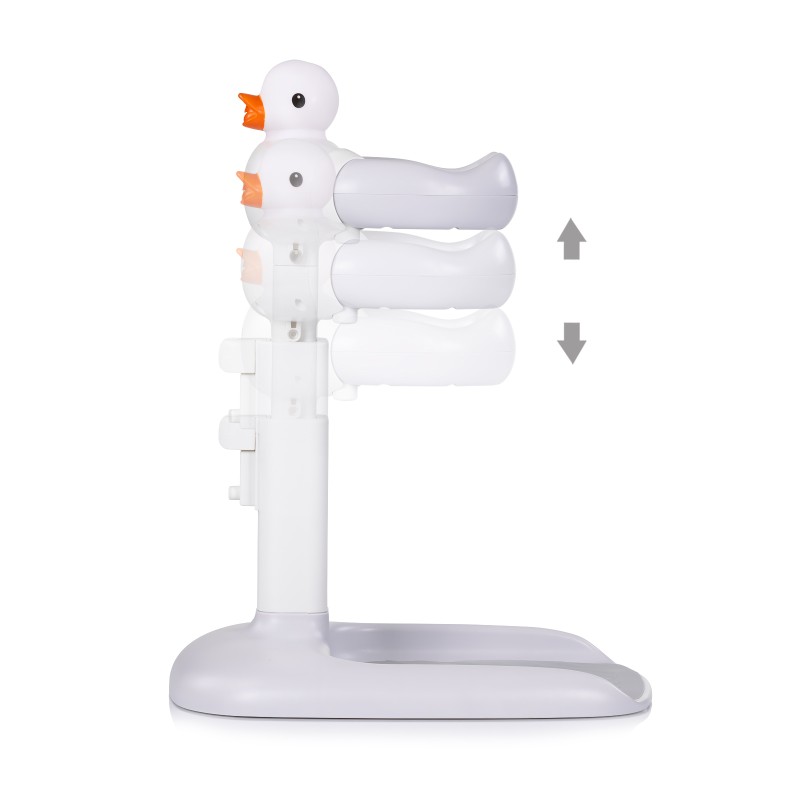Shower bath support stand Duck white/grey
