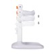 Shower bath support stand "Duck" white/grey Shower bath support stand Duck white/grey
