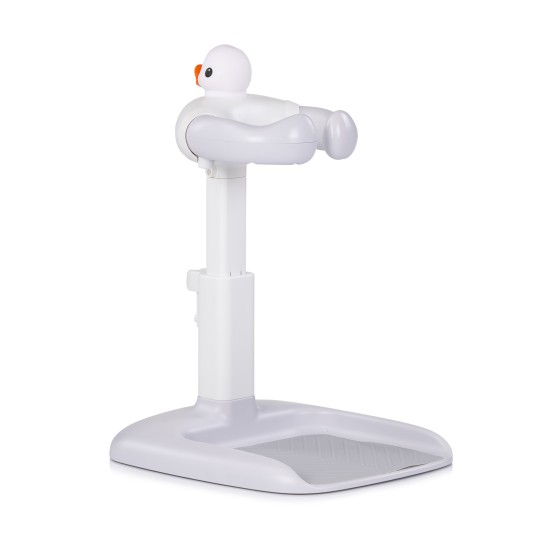 Shower bath support stand "Duck" white/grey Shower bath support stand Duck white/grey