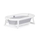 Folding bathtub Bubble Spa with thermometer,bucket and rinse cup - grey Folding bathtub Bubble Spa with thermometer,bucket and rinse cup - grey