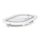 Folding bathtub Bubble Spa with thermometer,bucket and rinse cup - grey Folding bathtub Bubble Spa with thermometer,bucket and rinse cup - grey