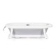 Folding bathtub Bubble Spa with thermometer,bucket and rinse cup - grey Folding bathtub Bubble Spa with thermometer,bucket and rinse cup - grey