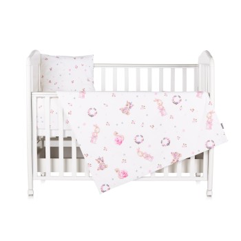 Beding set 5 pc. /Sheet, pillow case, pillow, duvet and duvet cover / unicorn