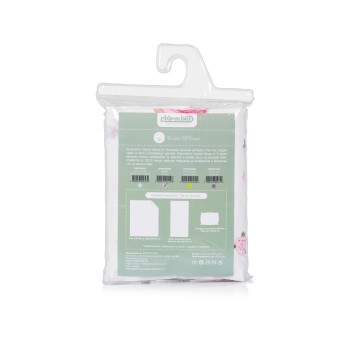 3-piece bed linen (sheet, pillowcase, duvet cover) unicorn