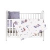 Beding set 5 pc. /Sheet, pillow case, pillow, duvet and duvet cover / winnie astronaut