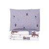 Beding set 5 pc. /Sheet, pillow case, pillow, duvet and duvet cover / winnie astronaut